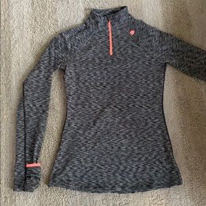 Athletic wear-  quarter zip top